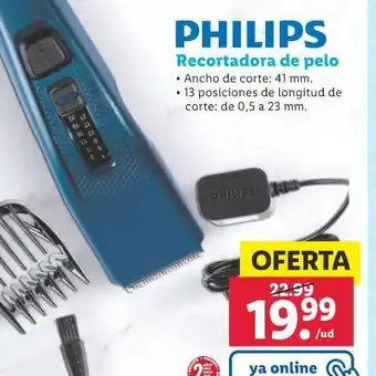 Lidl Recortadora de pelo lidl oferta
