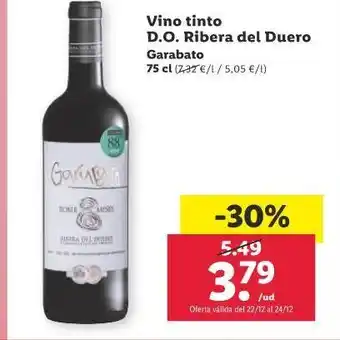 Lidl Vino tinto lidl oferta