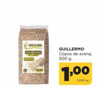 Alimerka Guillermo copos de avena oferta
