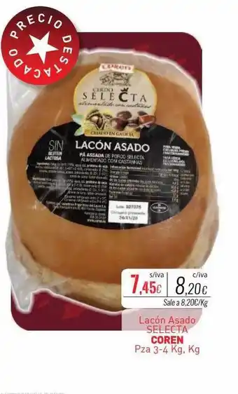 Cuevas Cash Lacón asado selecta coren oferta