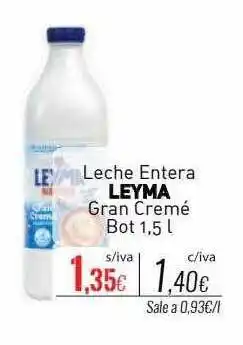 Cuevas Cash Leche entera leyma gran cremé bot oferta