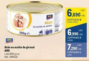 Makro Atún en aceite de girasol aro oferta