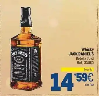 Makro Whisky jack daniel's oferta