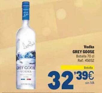 Makro Vodka grey goose oferta