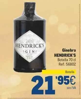 Makro Ginebra hendrick's oferta