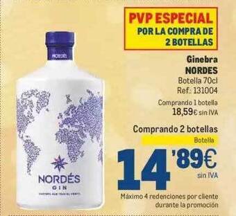 Makro Ginebra nordes oferta