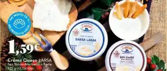 Gadis Crema queso larsa san simón ahumado o barra oferta