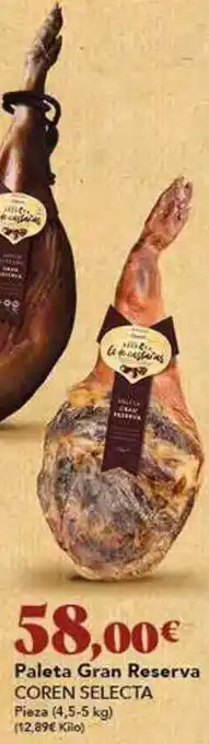 Gadis Paleta gran reserva coren selecta oferta