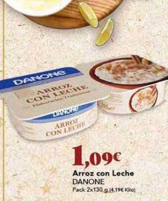 Gadis Arroz con leche danone oferta