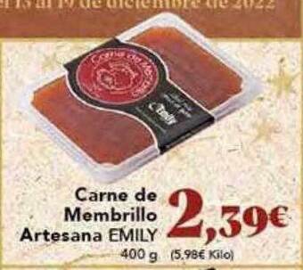 Gadis Carne de membrillo artesana emily oferta