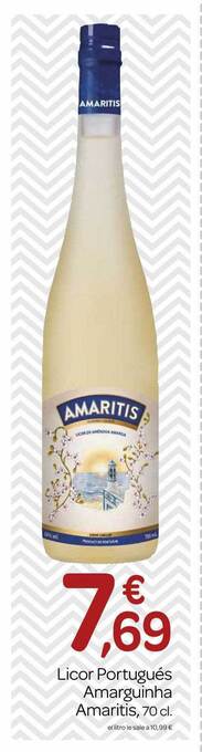 Supermercados El Jamón Licor português amarguinha amaritis oferta