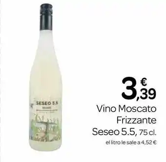 Supermercados El Jamón Vino moscato frizzante seseo 5.5 oferta