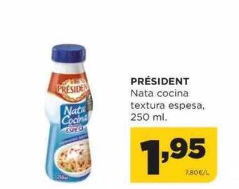 Alimerka Président nata cocina textura espesa oferta