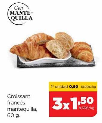 Alimerka Con mante-quilla croissant francês mantequilla oferta