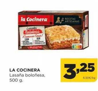 Alimerka La cocinera lasaña boloñesa oferta