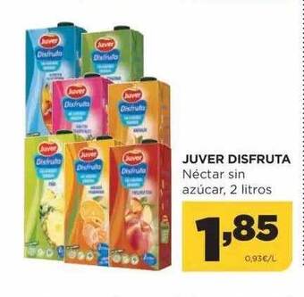 Alimerka Juver disfruta néctar sin azúcar oferta