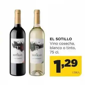El sotillo vino cosecha blanco o tinto