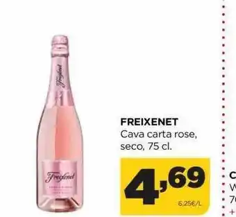 Alimerka Freixenet cava carta rose seco oferta