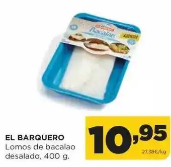 Alimerka El barquero lomos de bacalao desalado oferta