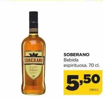 Alimerka Soberano bebida espirituosa oferta