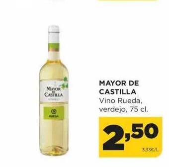 Alimerka Mayor de castilla vino rueda verdejo oferta