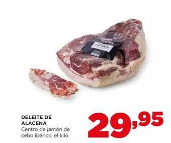 Alimerka Deleite de alacena centro de jamón de cebo ibérico, el kilo oferta