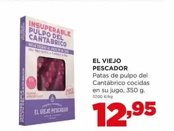 Alimerka El viejo pescador patas de pulpo del cantábrico cocida en su jugo oferta