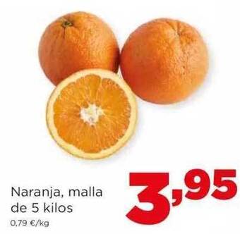 Alimerka Naranja, malla de 5 kilos oferta