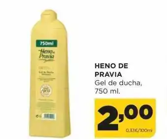 Alimerka Heno de pravia gel de ducha oferta