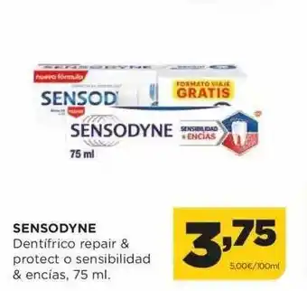 Alimerka Sensodyne dentifrico repair & protect o sensibilidad & encias oferta