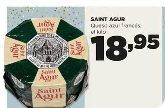 Alimerka Saint agur queso azul francés el kilo oferta