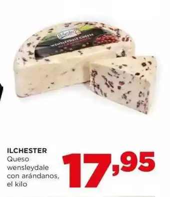 Alimerka Ilchester queso wensleydale con arándanos el kilo oferta