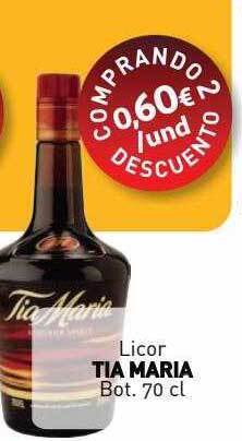 Cuevas Cash Licor tia maria oferta