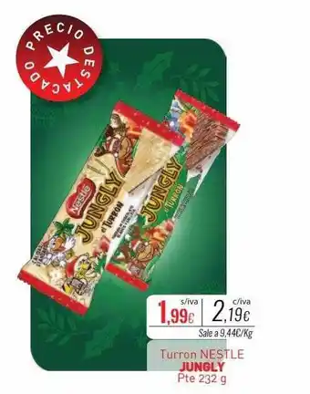 Cuevas Cash Turron nestlé jungly oferta