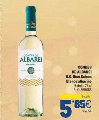Makro Condes de albarei d.o. rías baixas blanco albariño oferta