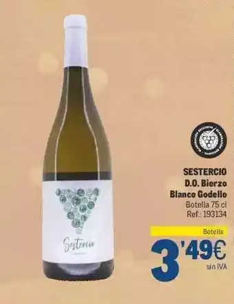 Makro Sestercio d.o. bierzo blanco godello oferta