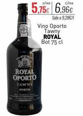 Cuevas Cash Vino oporto tawny royal oferta