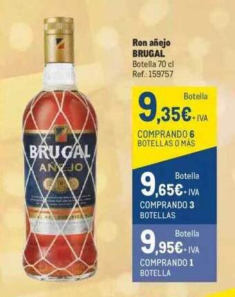 Makro Ron añejo brugal oferta
