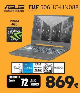 Ecomputer Asus tuf 506hc-hn088 oferta