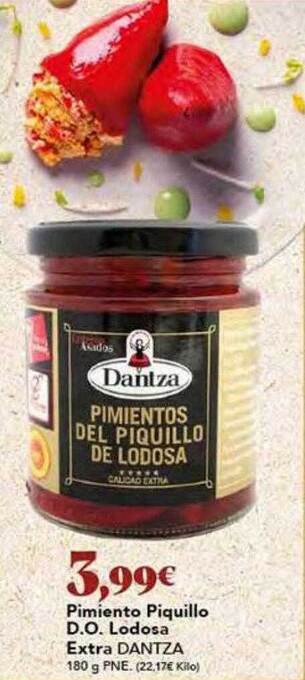 Gadis Pimiento piquillo d.o. lodosa extra dantza oferta