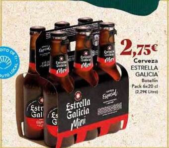 Gadis Cerveza estrella galicia oferta