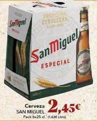 Gadis Cerveza san miguel oferta