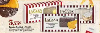 Gadis Turrón praliné lacasa oferta