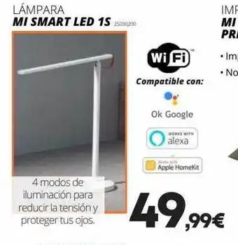 Lámpara mi smart led 1s