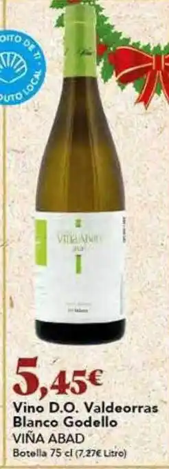 Gadis Vino d.o. valdeorras blanco godello viña abad oferta