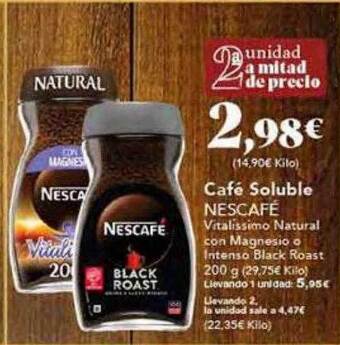 Gadis Café soluble nescafé oferta