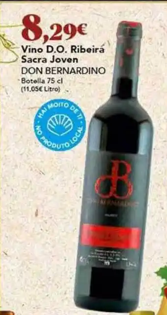 Gadis Vino d.o. ribeira sacra joven don bernardino oferta