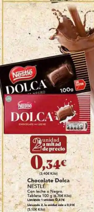 Gadis Chocolate dolca nestlé oferta