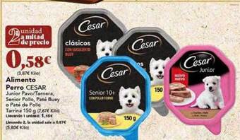 Gadis Alimento perro cesar oferta