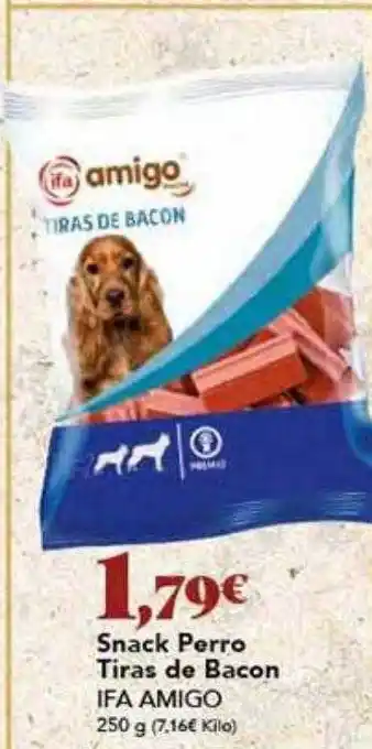Gadis Snack perro tiras de bacon ifa amigo oferta